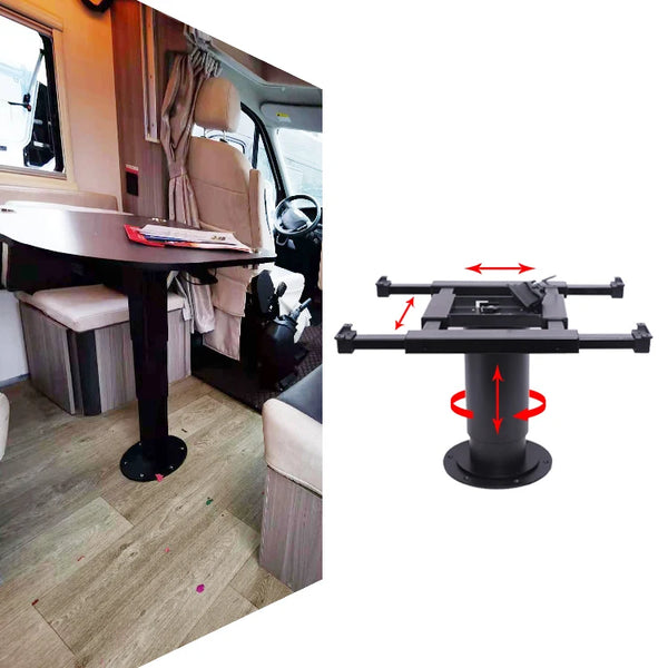 RV table with sliding Function
