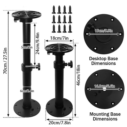 RV Table Leg  Aluminum