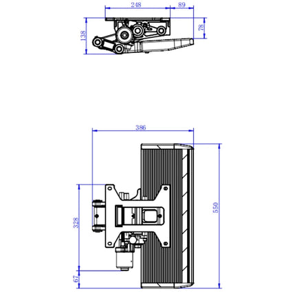 RV 12V Electric  Step for Vans